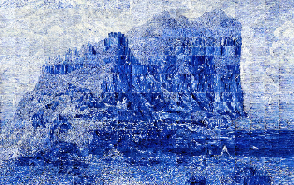 blue L